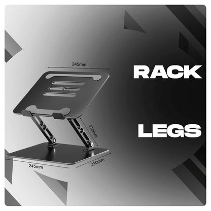 Tuneec laptop Stand Full Metallic And Foldable