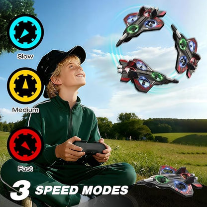 Fighter Plane RC 360 Degree Rotate
